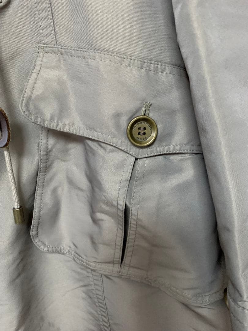 Burberry Brit バーバリー　モッズコート　玉虫色　 訳あり