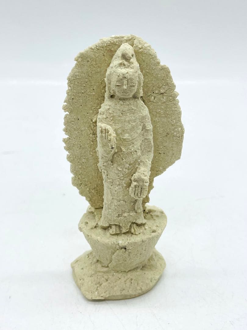 二見光宇馬 陶仏 仏様 仏像 焼物 オブジェ