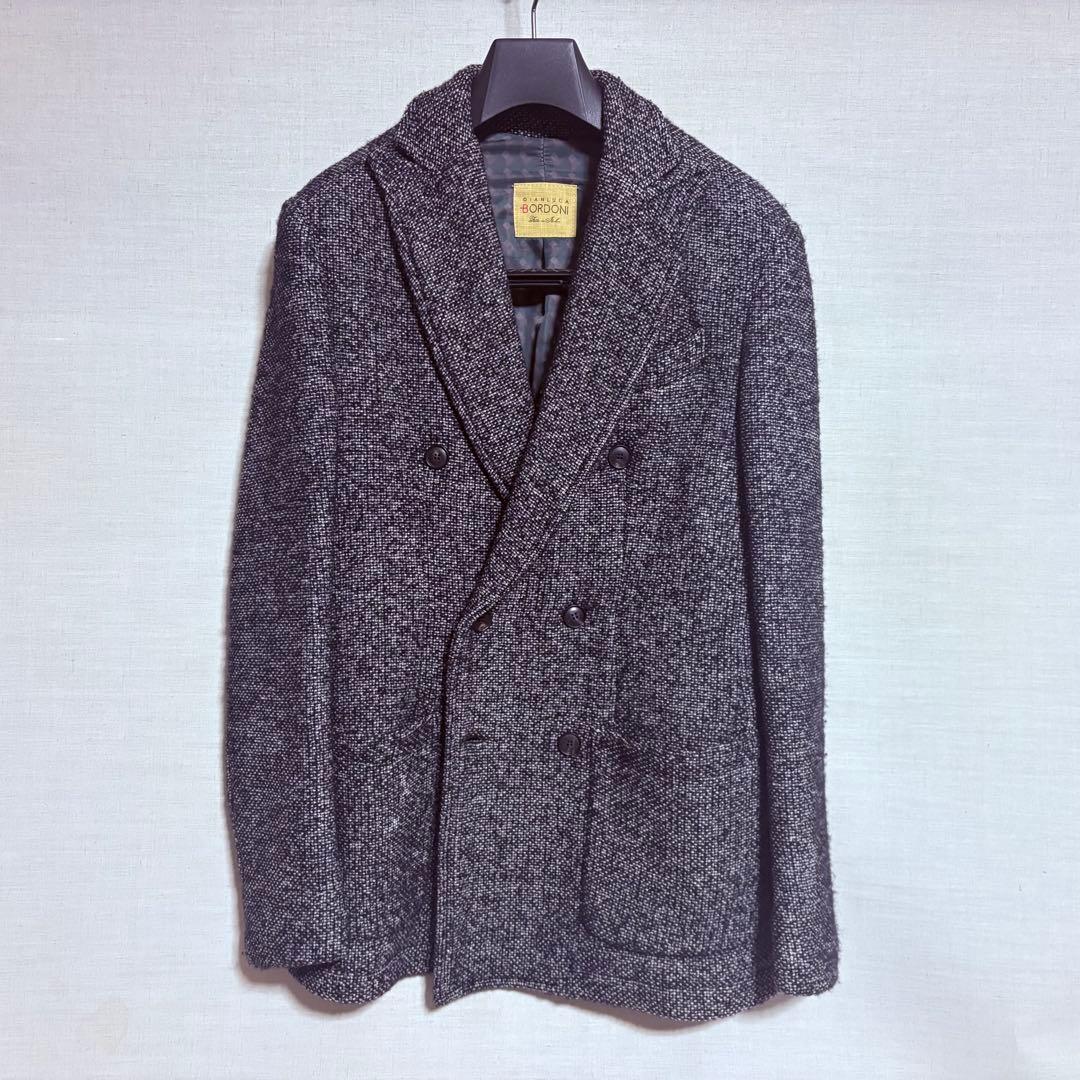 GIANLUCA BORDONI ダブルジャケット イタリア製 匿名配送