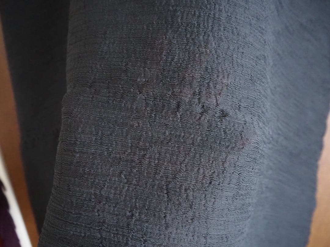 イッセイミヤケミー　ブラックチュニック 七分袖