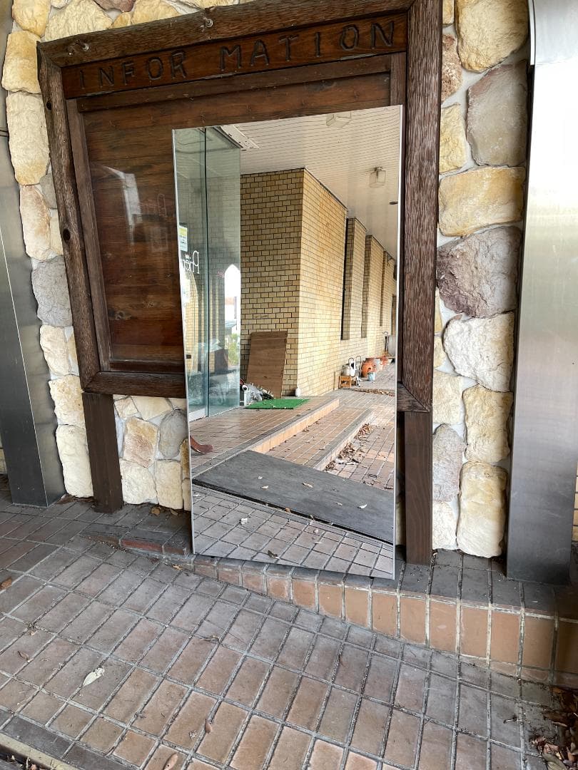 brisafe 割れない鏡 壁掛けミラー 80X160CM 124#