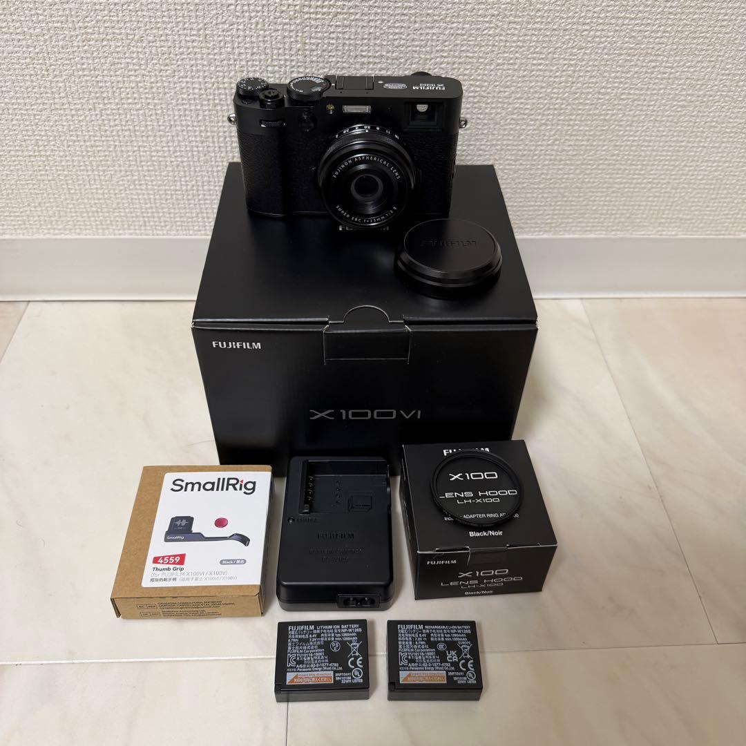 Fujifilm X100VI ブラック 本体と付属品