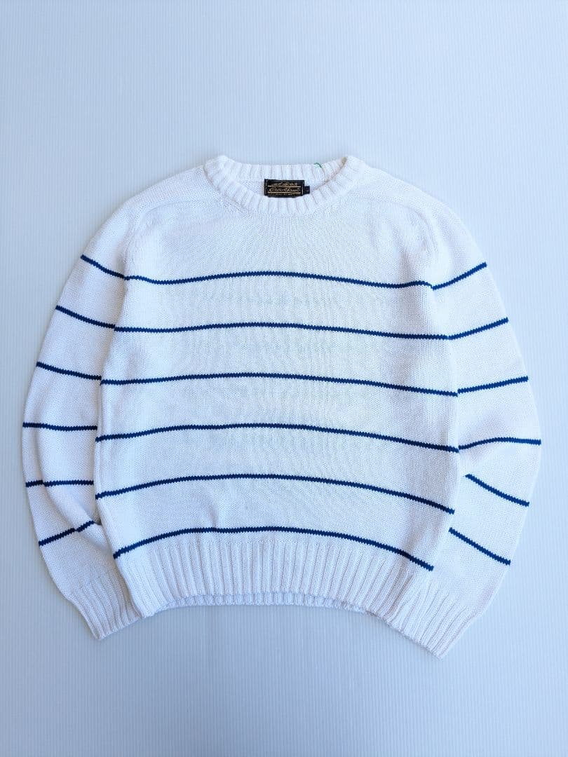 貴重◎ 80s EDDIE BAUER cotton knit sweater