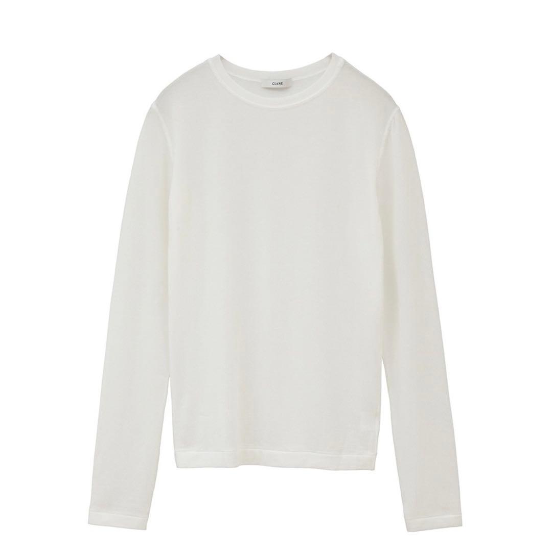 CLANE COMFORTABLE CREW TOPS タグあり