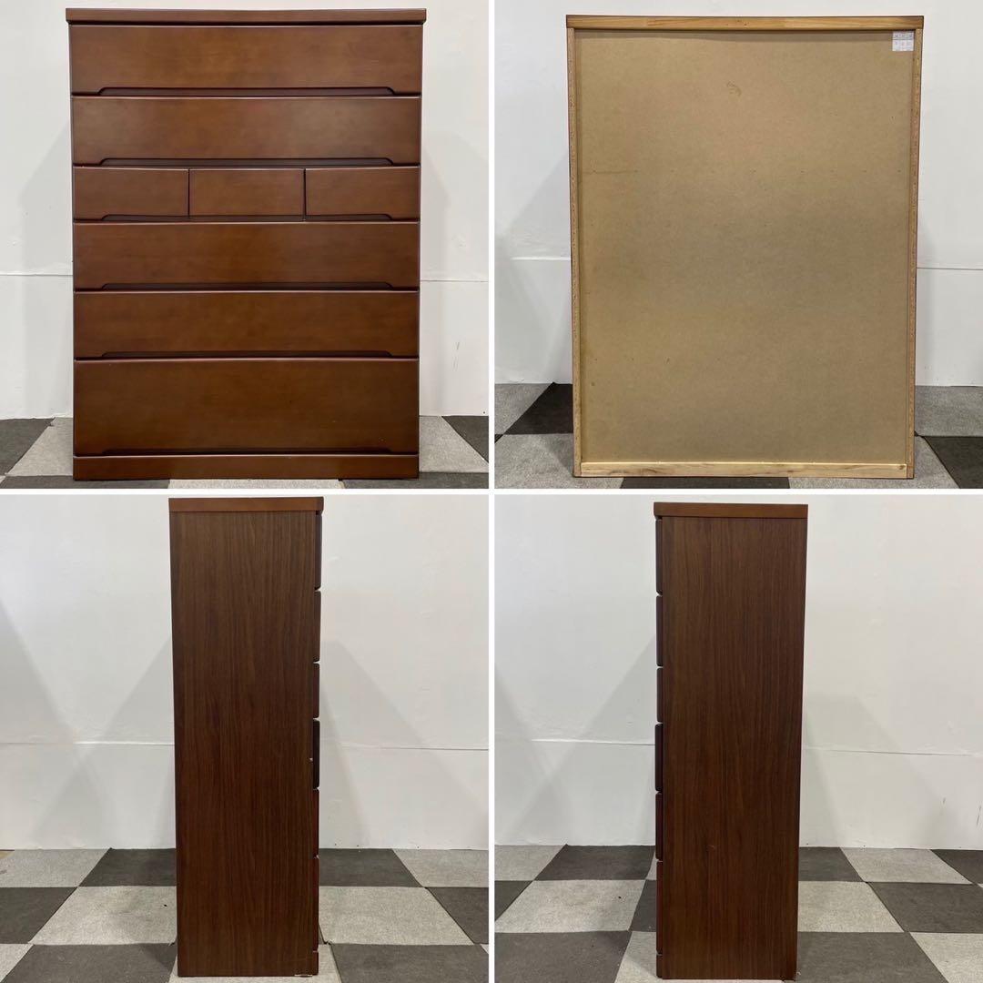 ニトリ ハイチェスト フジ3 105-HC天然木 タンス 棚 家具 Ap2058