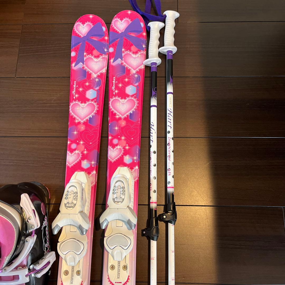 子ども用ハートスキーセット