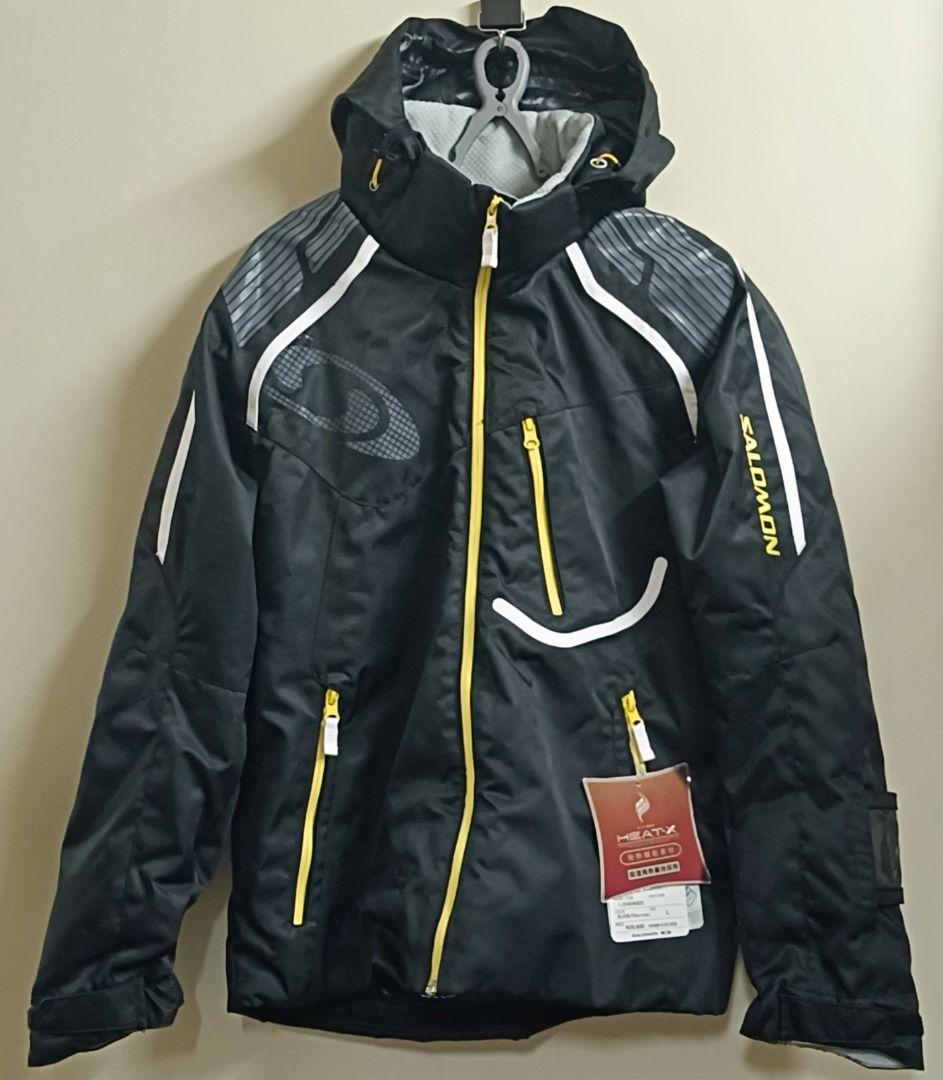 SALOMON スキーウェア ジャケット L ブラック