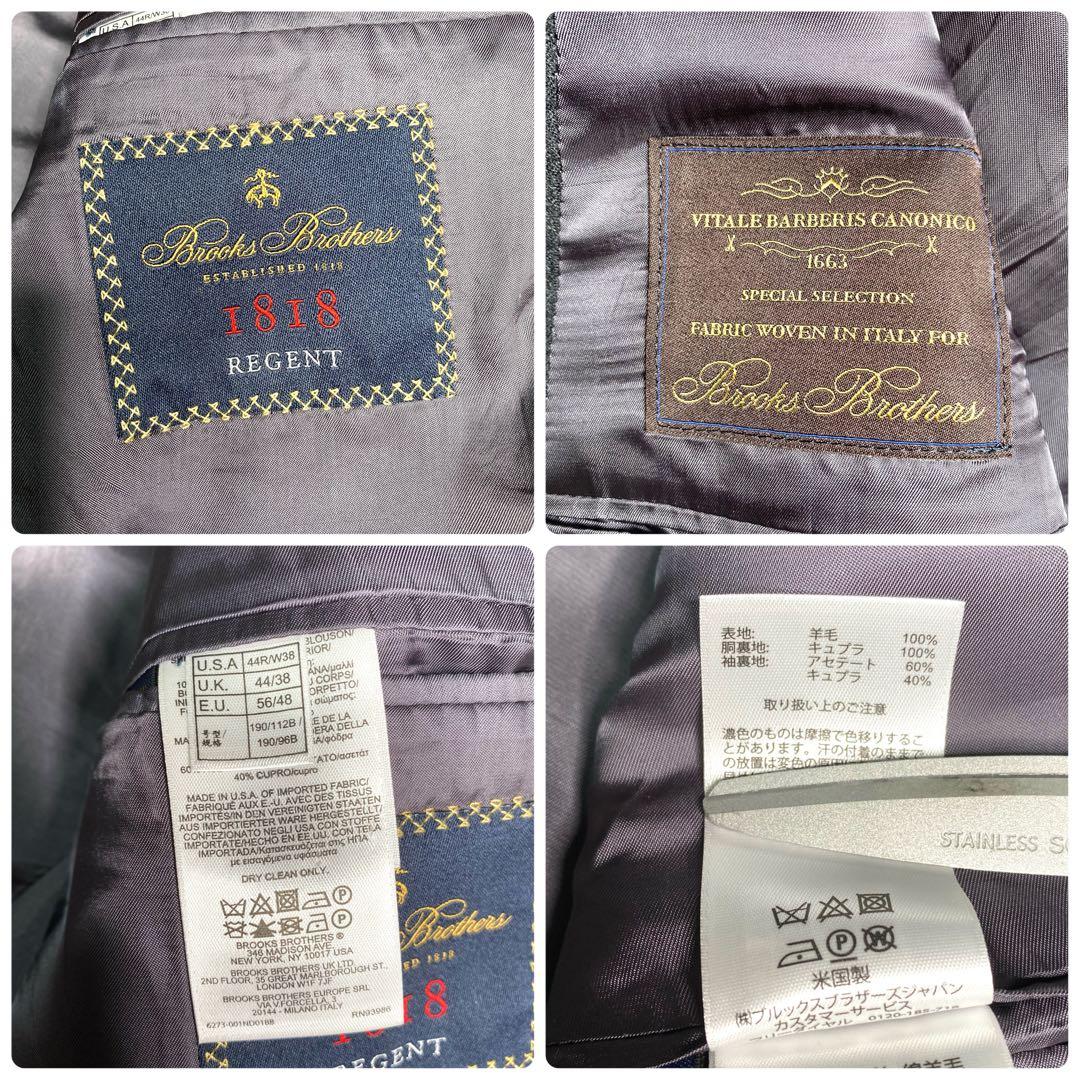 良品✨ブルックスブラザーズ スーツ セットアップ Regent カノニコ 2XL