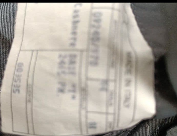 極上　カシミア　極暖　イザイア　ISAIA バーズアイ　ナポリ好きに！44