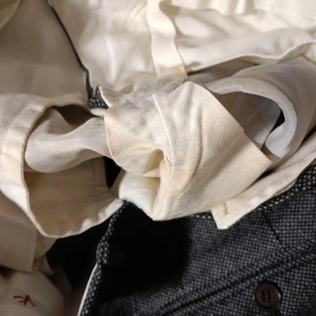 極上　カシミア　極暖　イザイア　ISAIA バーズアイ　ナポリ好きに！44