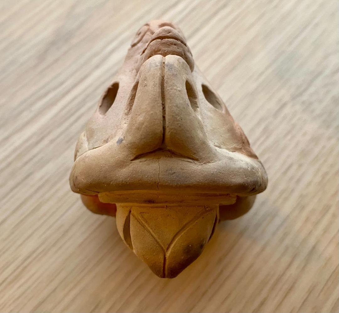 【Atsuo Nakazawa】縄文「顔面把手」山梨県韮崎市恵坂町出土