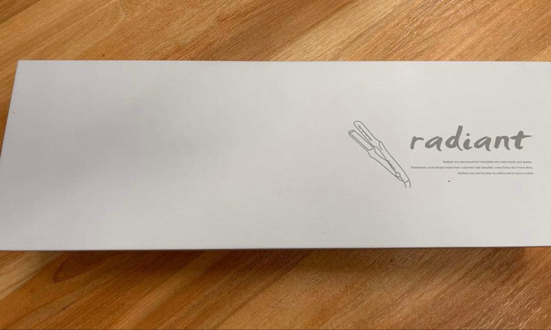 (新品)ラディアント　ストレートアイロン28㎜