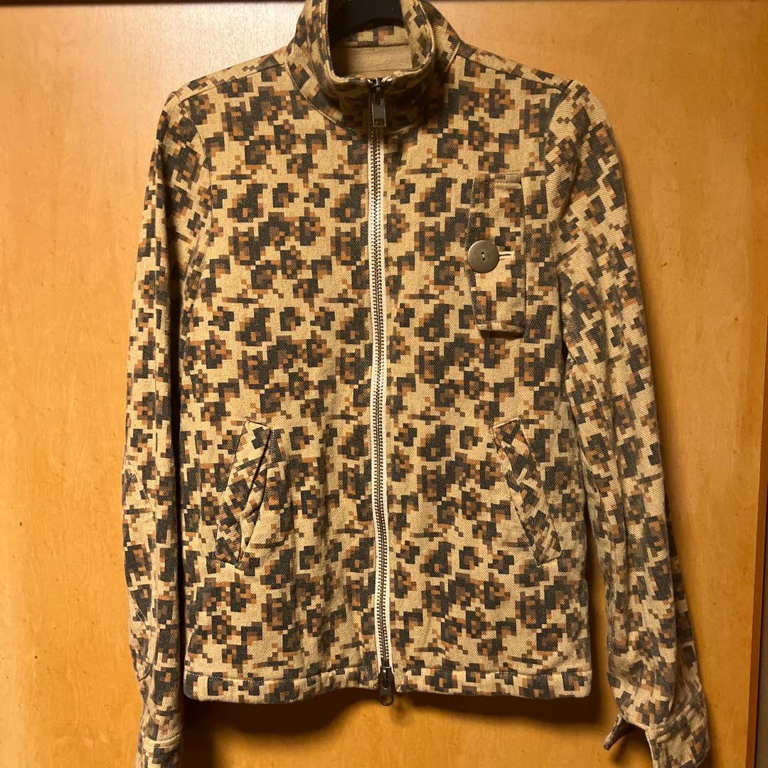 希少　beauty:beast デジタルヒョウ柄ジャケット