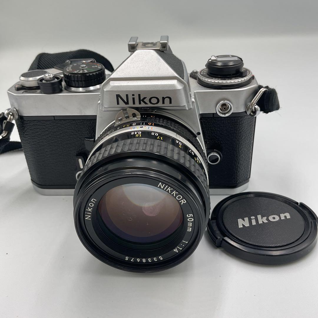 E4432 Nikon 一眼レフカメラ FE NIKKOR 50mm f/1.4