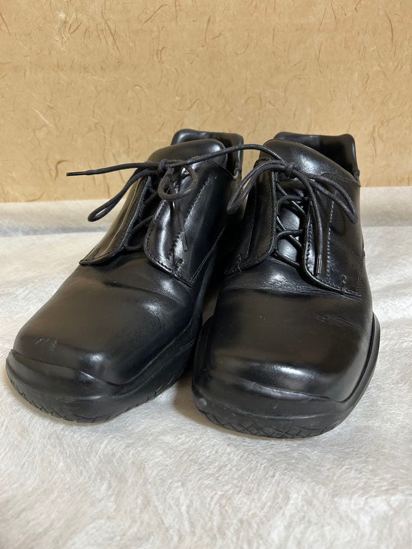 PRADA S P OＲTブラックレザー ビブラムソール　27.5 箱付き