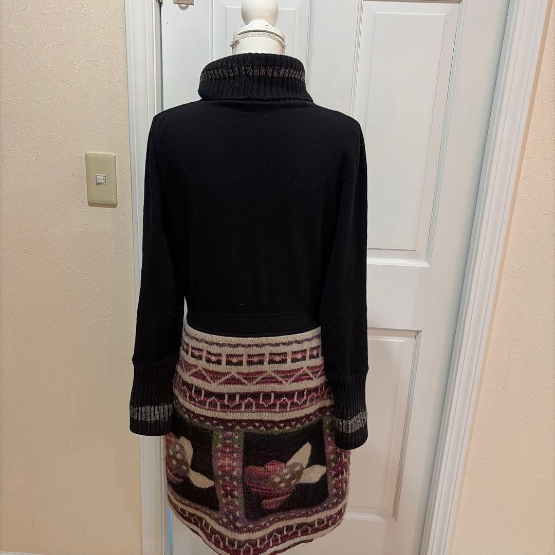 シャネル2009年秋冬ニットワンピースサイズ44