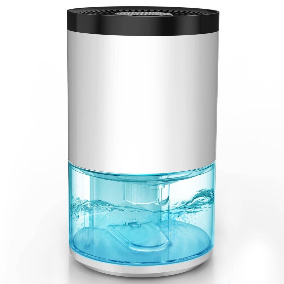 ワンタッチ操作 小型除湿機 ７色ライト機能