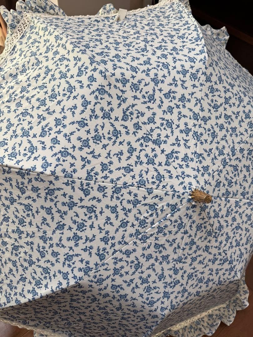 ポロ ラルフローレンPOLORALPHLAUREN晴雨兼用日傘フローラル フリル