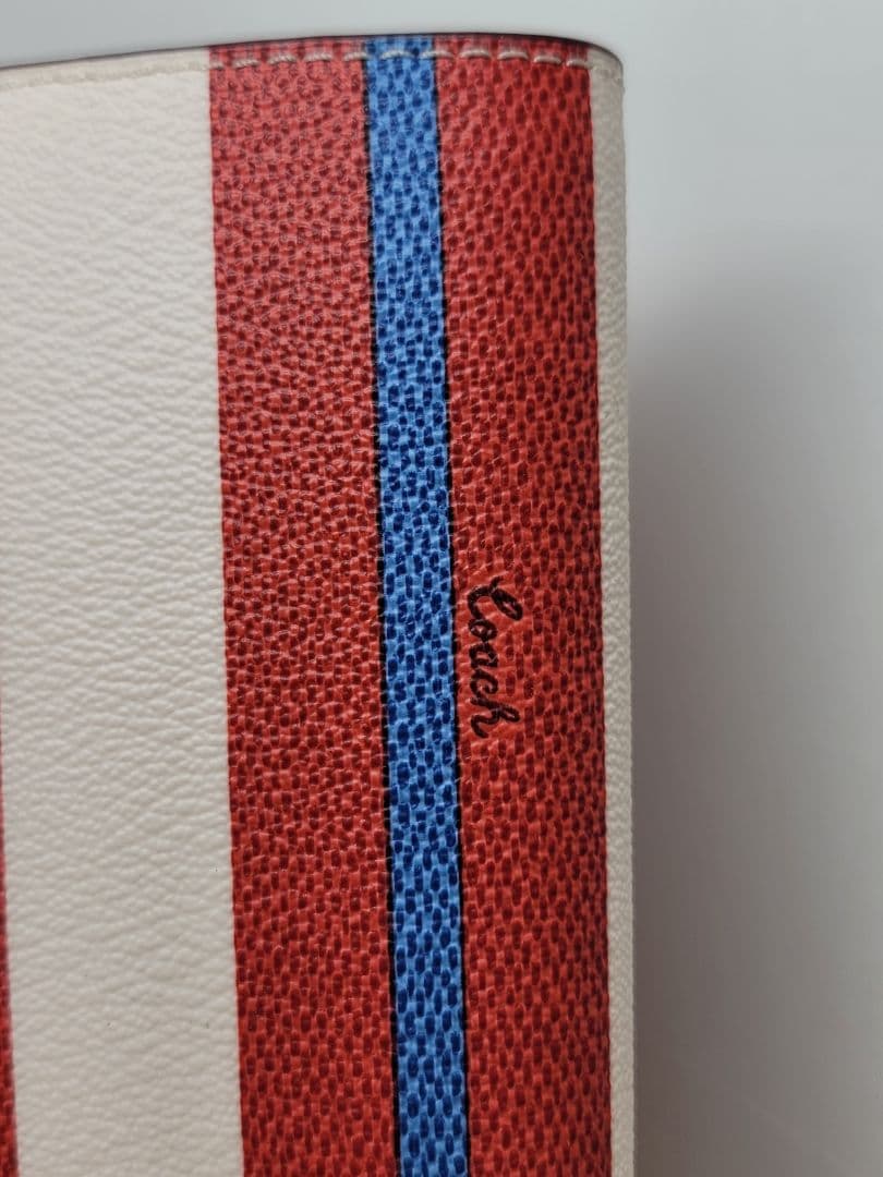 COACH☆コーチ新品未開封☆シグネチャーノートカバー☆リングノート付き