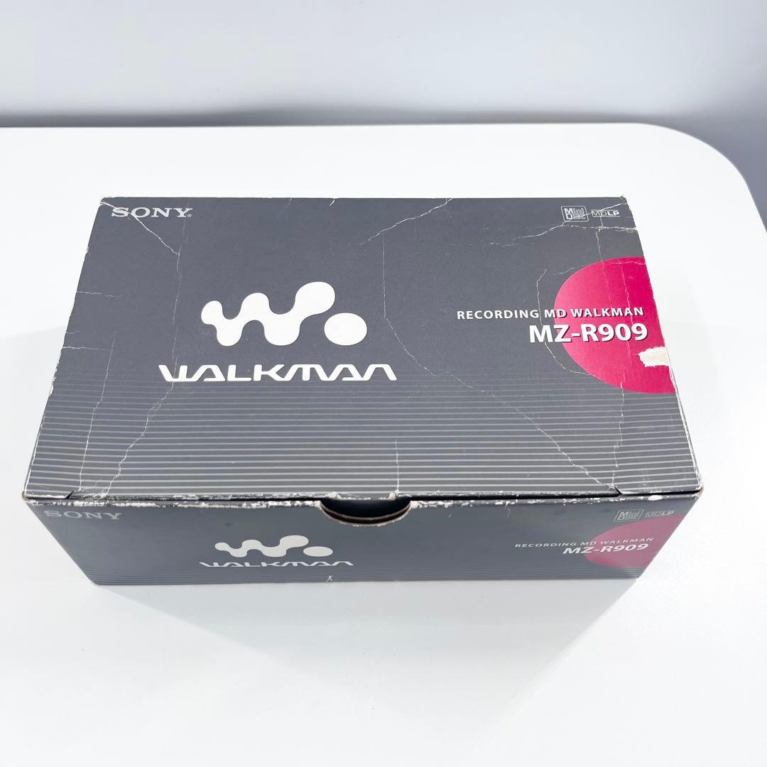 SONY MZ-R909 MDウォークマン 再生OK 箱 付属品あり