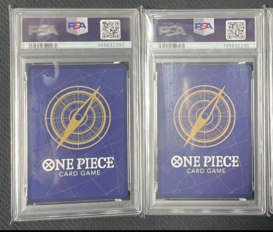 ワンピースカード　フラッグシップ　ルフィ　psa10