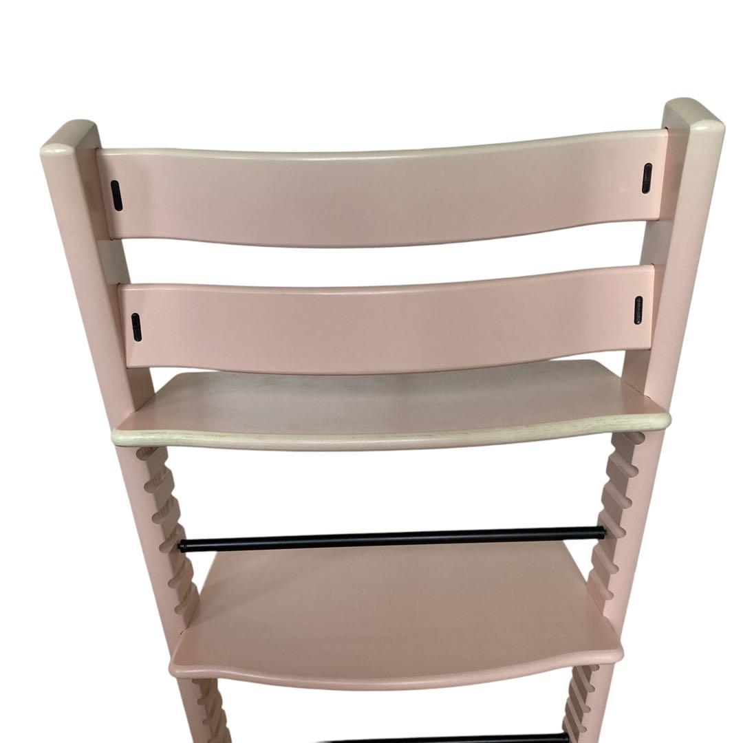 ストッケ トリップトラップ セレーヌピンク シリアルNo.7 人気カラー 極美品