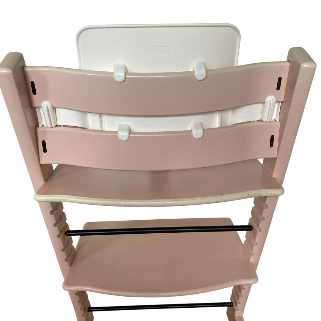 ストッケ トリップトラップ セレーヌピンク シリアルNo.7 人気カラー 極美品