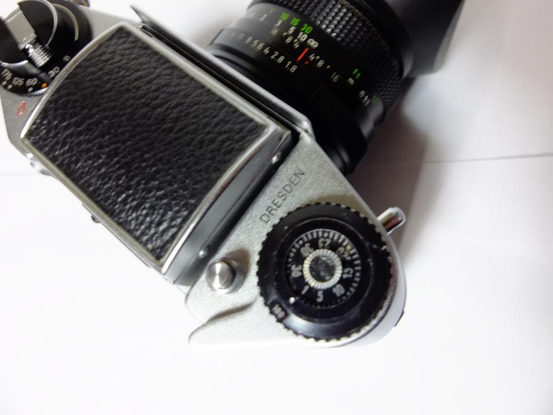 【実写確認整備品】EXA1b／ペンタコン50㎜f1.8・MCPF・角型フード付き