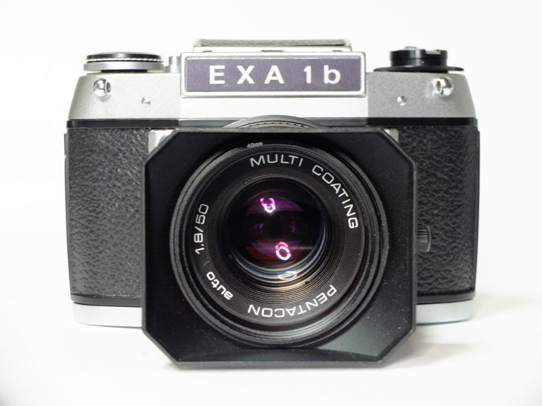 【実写確認整備品】EXA1b／ペンタコン50㎜f1.8・MCPF・角型フード付き