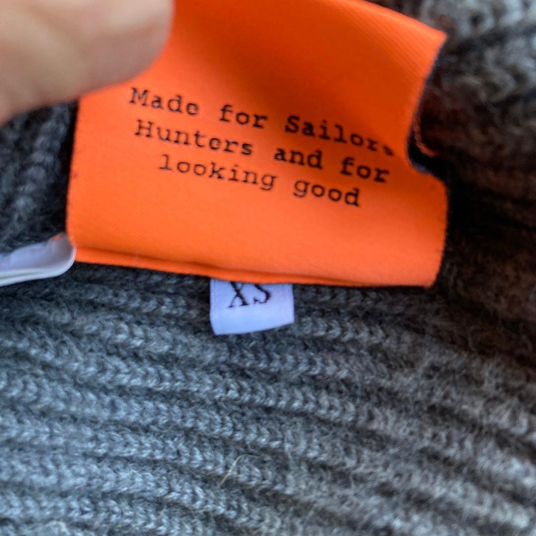 h*r様 アンデルセンアンデルセン　クルーネックセーター XS グレー