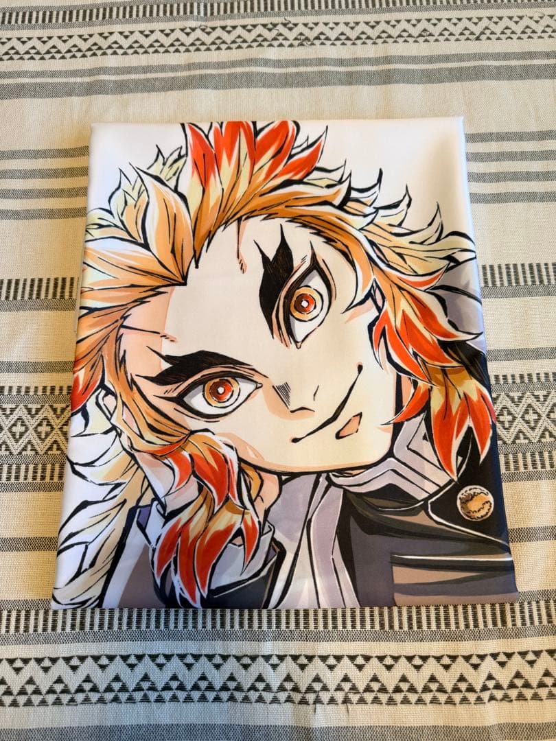 ★要説明確認★鬼滅の刃 煉獄杏寿郎 寝そべり 布ポスター　コミケ C104