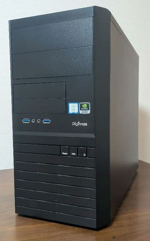 【ジャンク】ドスパラ raytrek LC-M デスクトップPC