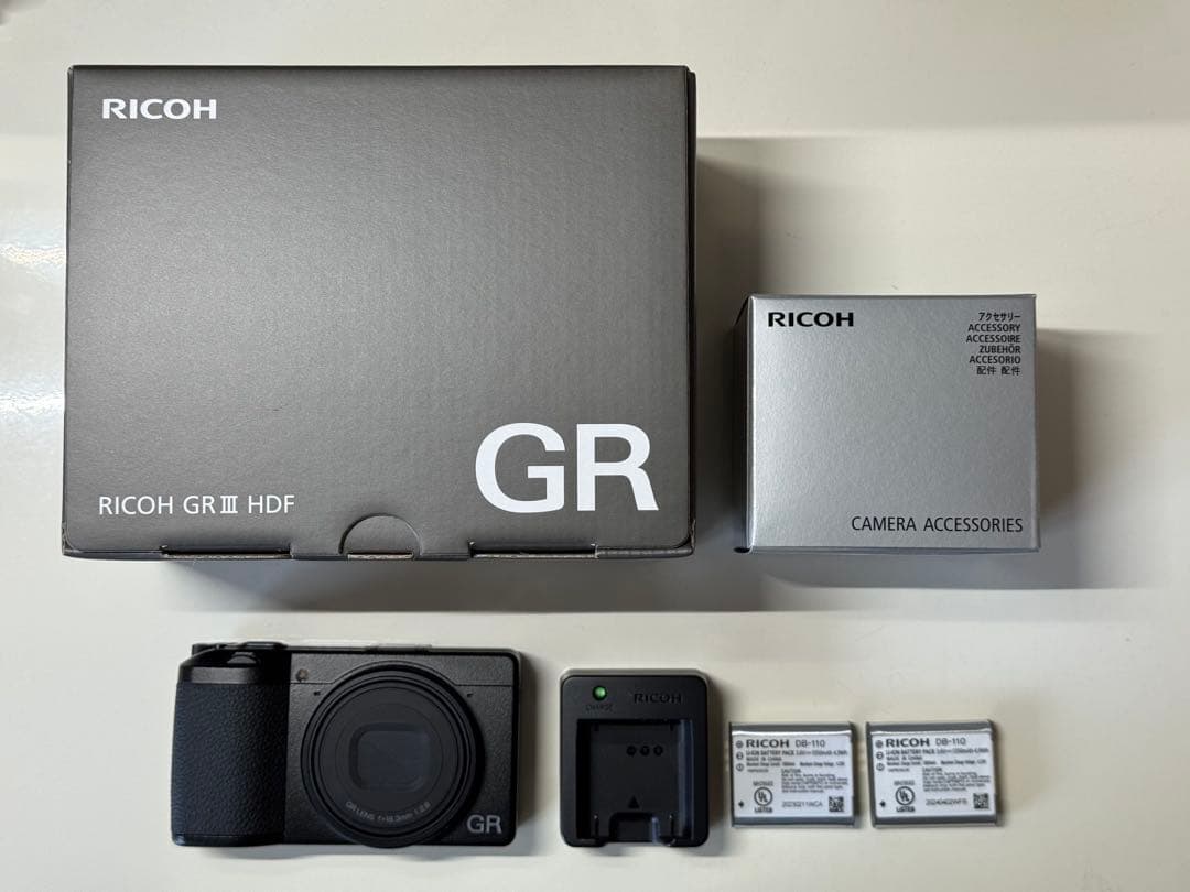 極美品　【メーカー保証付】　RICOH GR3 HDF