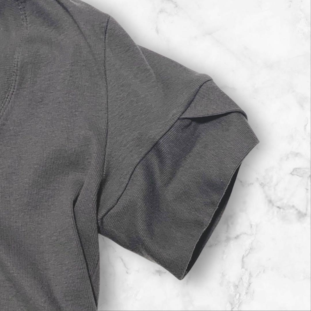 希少✨ブルネロクチネリ カットソー シルバービジュー チャコールグレー