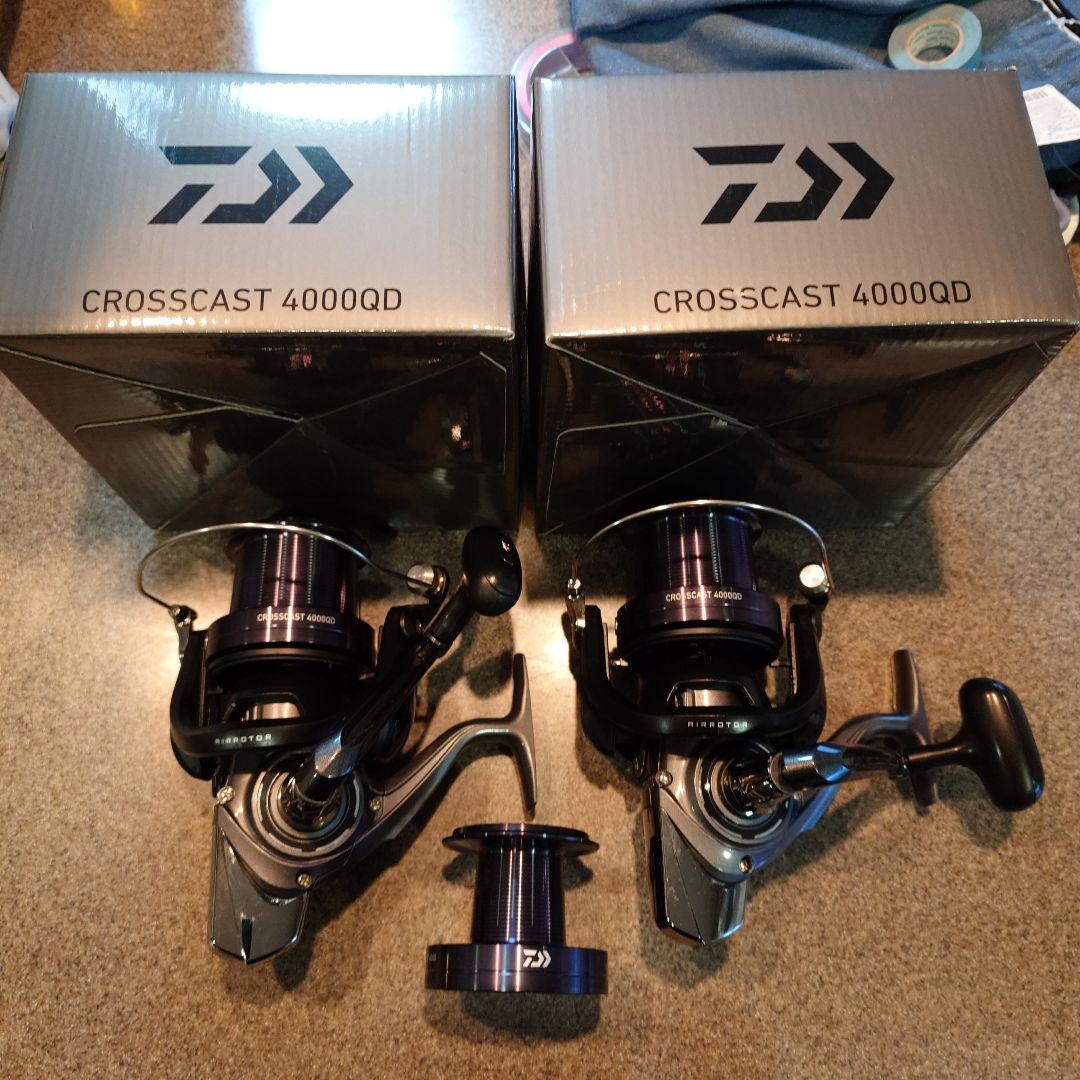 ダイワ　クロスキャスト　4000QD　2台セット＋スペアスプール