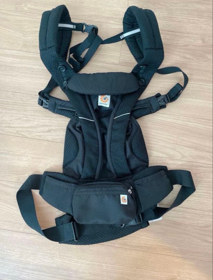 エルゴベビー 抱っこ紐 ブラック　美品