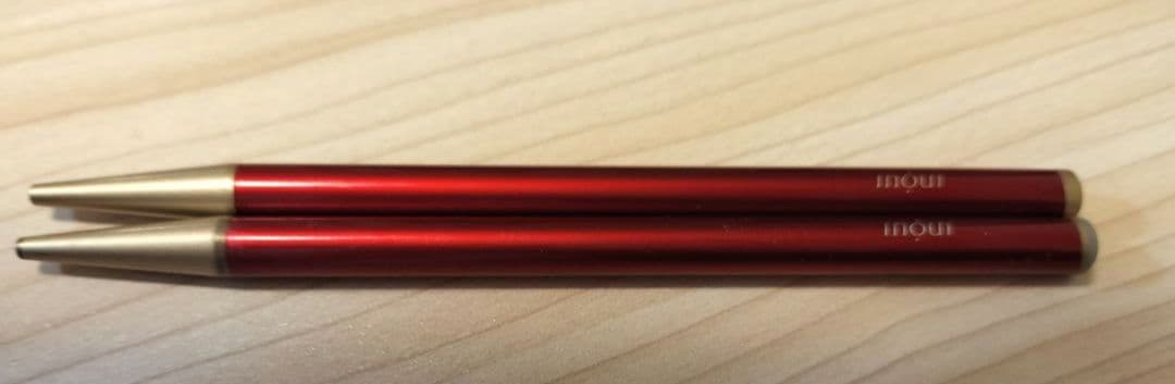 廃盤品　資生堂　インウイ　アイブロウペンシル本体　二本