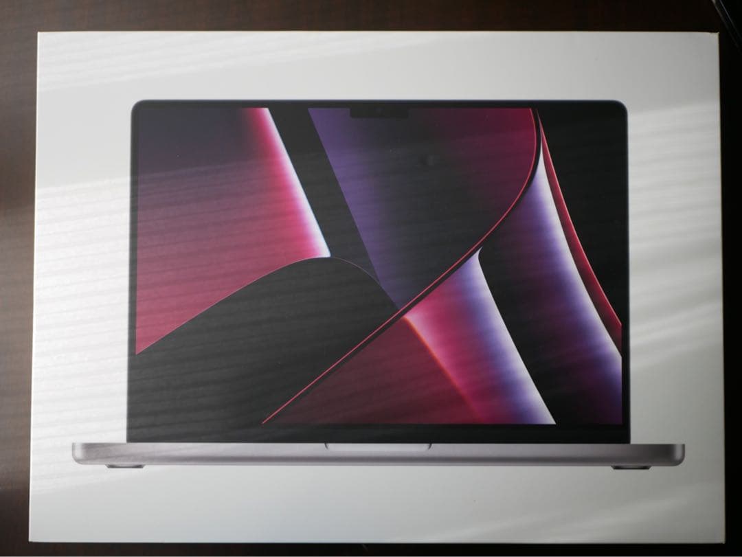 【ジャンク】MacbookPro14M2Pro / 通電OK画面×充電器外箱付き