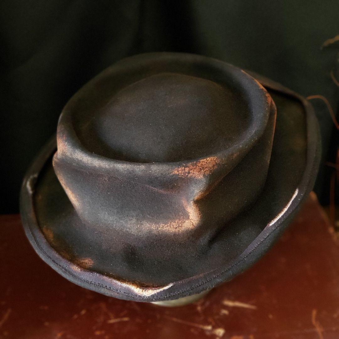 pork pie hat original Burn processing ②