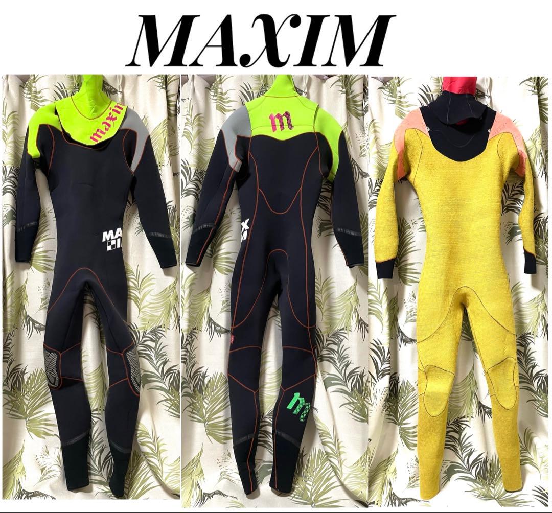 ✳️良品★MAXIM★3.5mmジャージ★オーダーML位★裏起毛★日本製