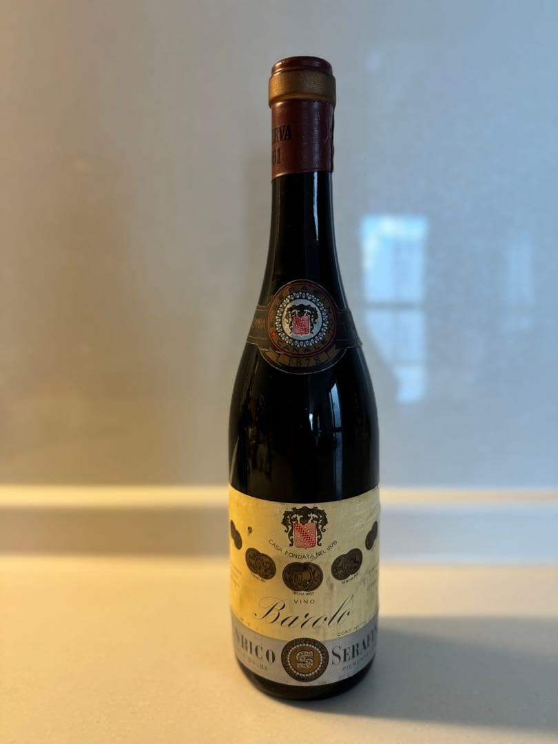 1961年バローロ・リゼルヴァ エンリコ・セラフィーノ