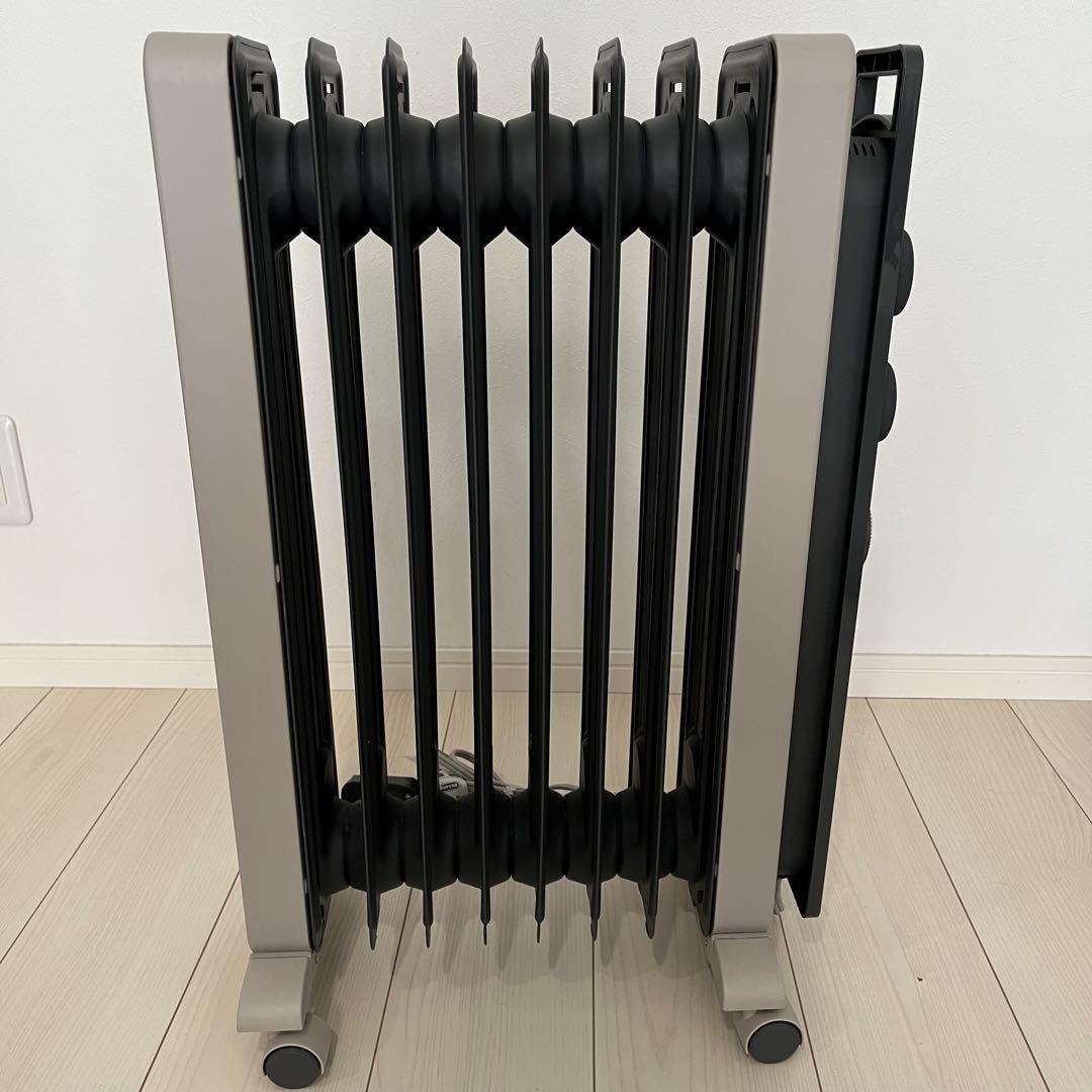 【値下げ】デロンギ ヴェルティカルド オイルヒーター ゼロ風暖房