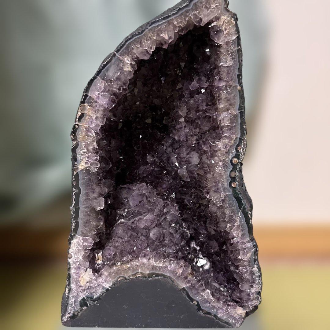 アメジスト ジオード 置物 約30cm高