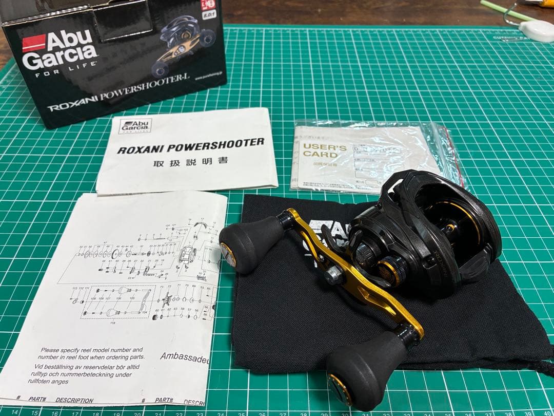 Abu Garcia ROXANI POWER SHOOTER-L ベイトリール