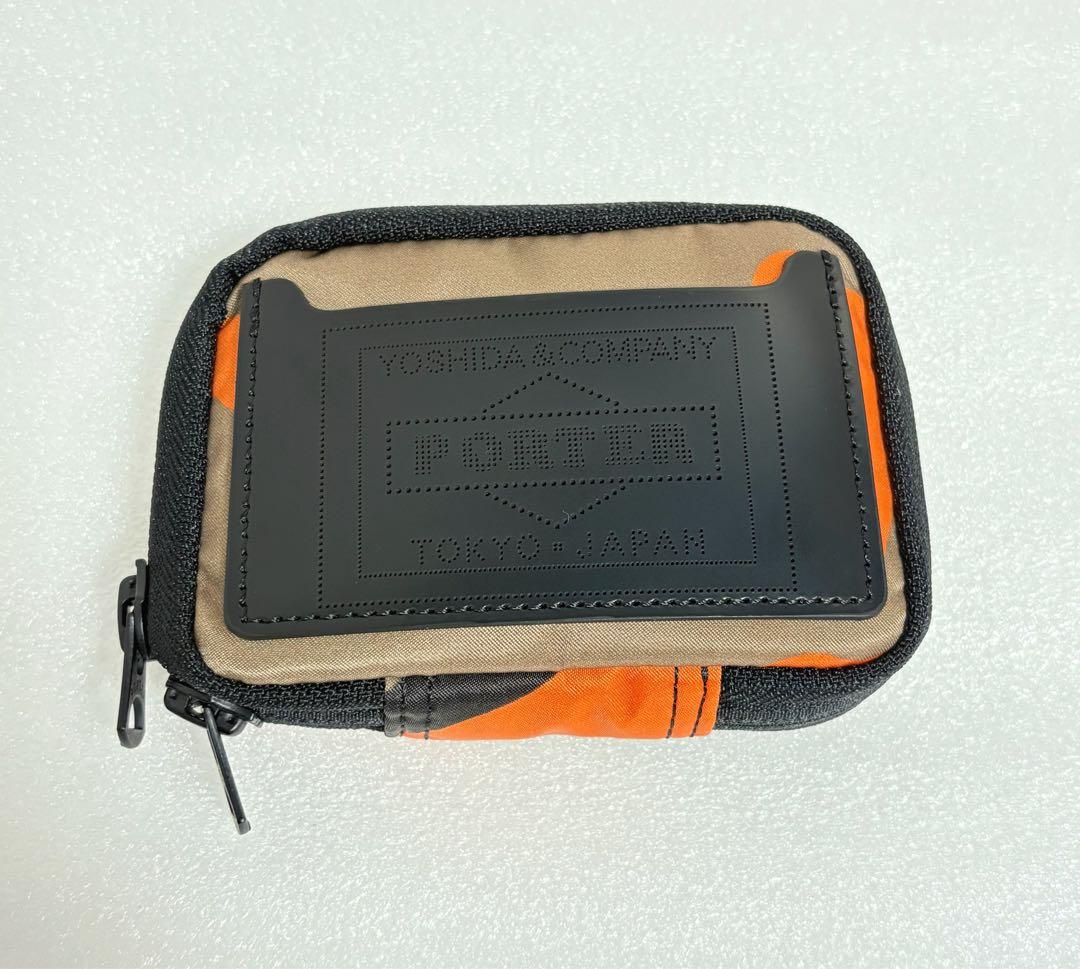 【未使用】PORTER / PS CAMO キーケース パスケース ポーチ付き