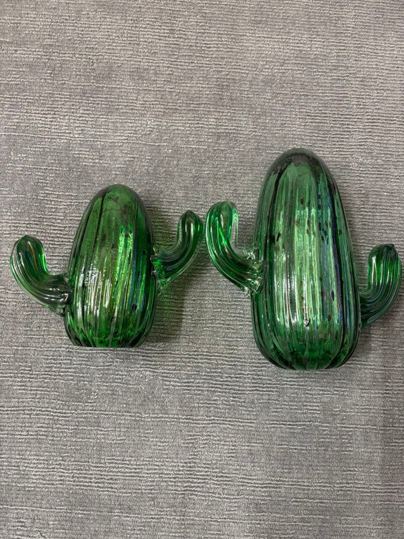 【美品】“サボテンの置物”送料出品者負担