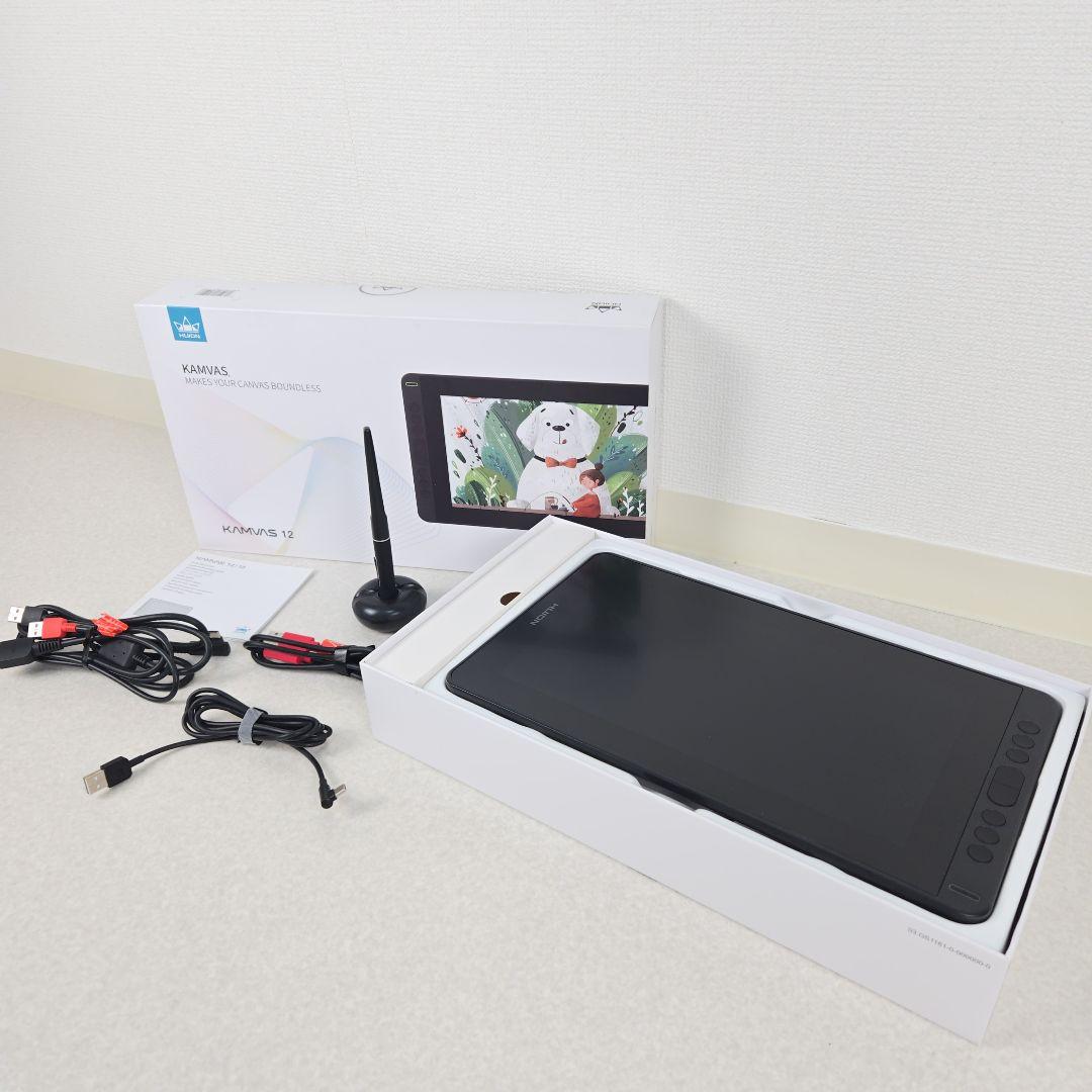 【美品】Huion Kamvas 12 液タブ 板タブ 初心者向け GS1161