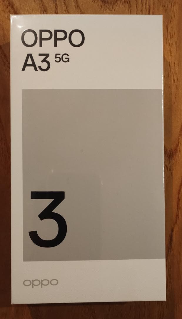 【新品/未開封】OPPO A3 5G ブラック Y!mobile