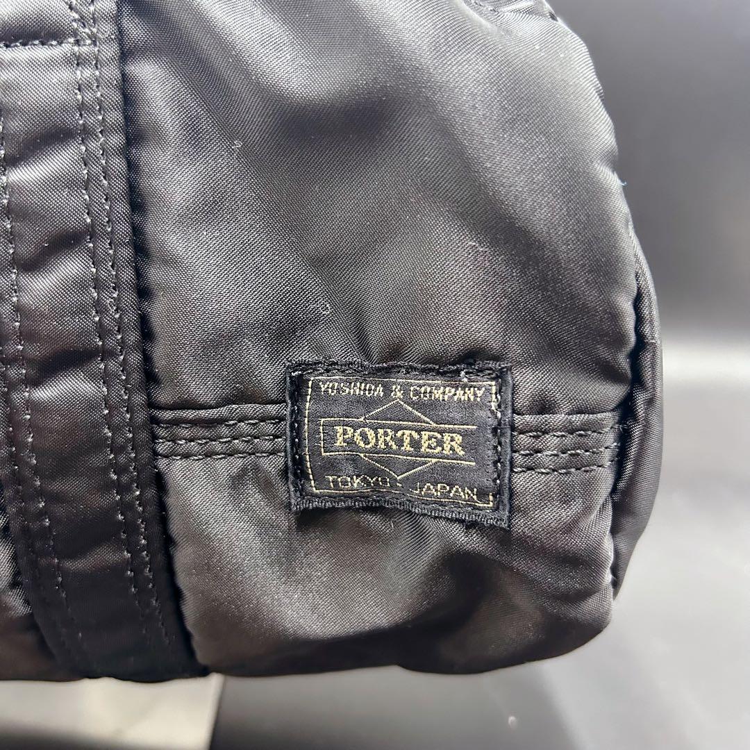 ✨美品✨ポーター タンカー ミニボストン S ドラムバッグ ダッフル 黒
