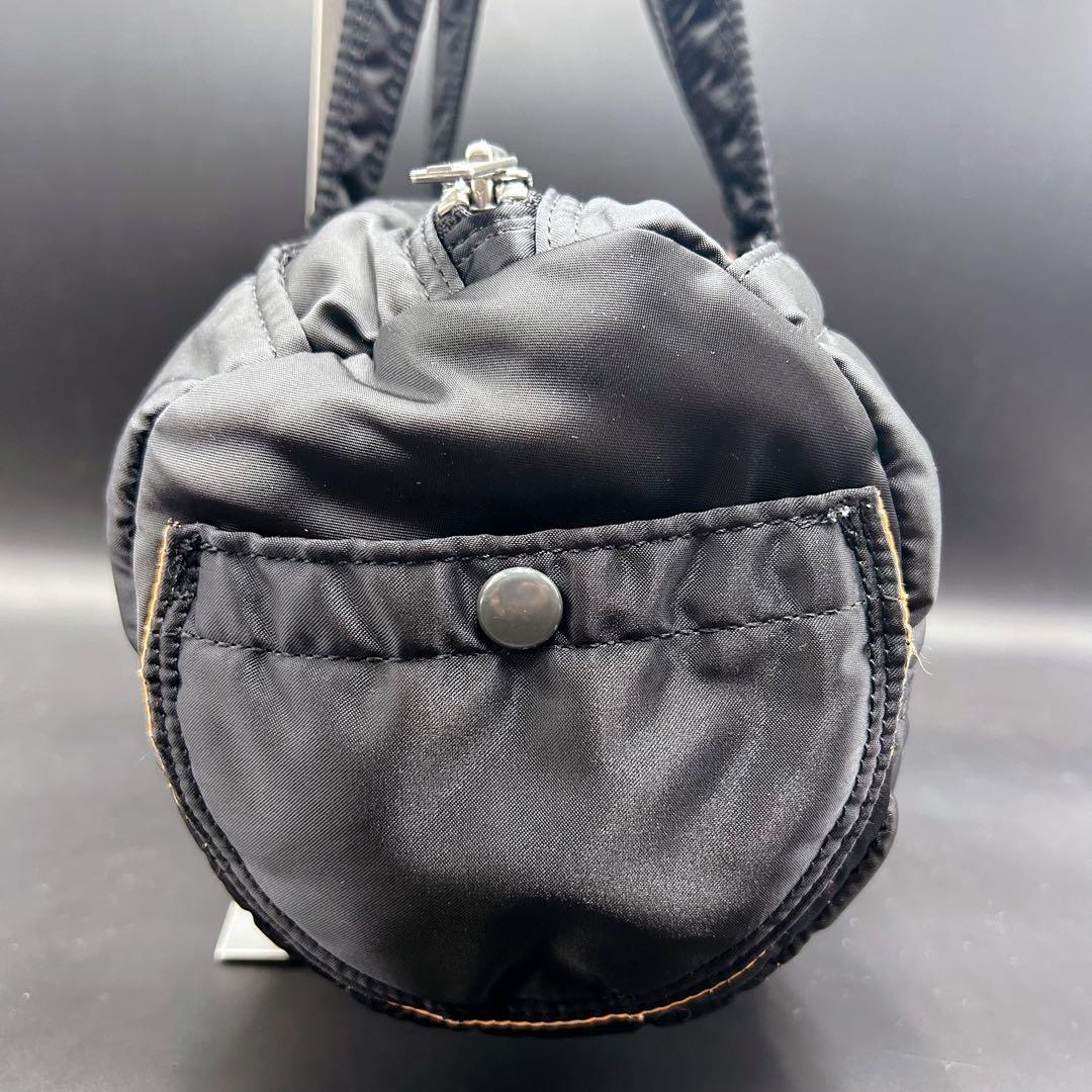 ✨美品✨ポーター タンカー ミニボストン S ドラムバッグ ダッフル 黒